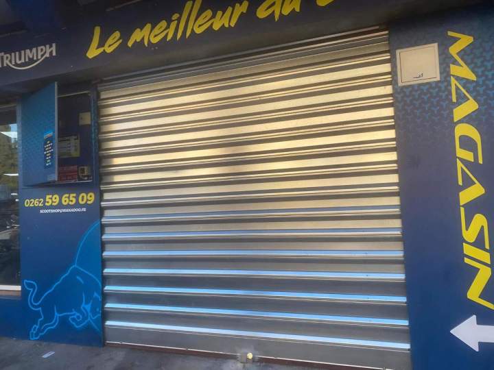 Rideau métallique sur mesure La Réunion